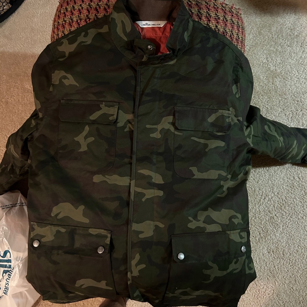 Peter Millar waxed cotton jacket